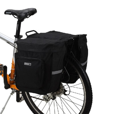 

ROSWHEEL 30L Cycling Bicycle Bag Bike Double Side Rear Rack Tail Seat Bag Pannier