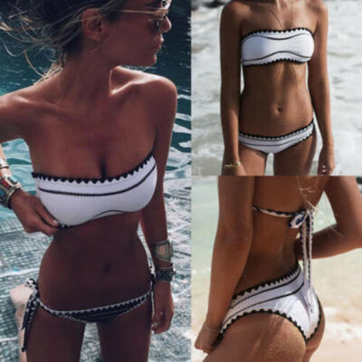 

Sexy Women Summer Swimwear Bikini Set Push-up Padded Bra Bathing Suit Swimsuit
