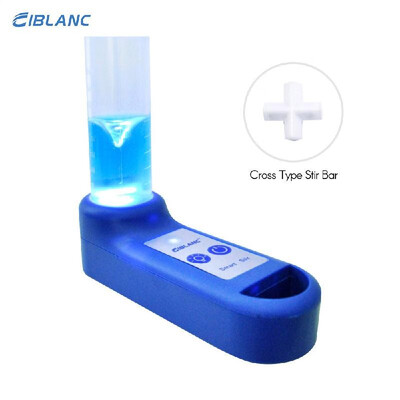 

Ciblanc Portable Laboratory Magnetic Stirrer Mixer with Cross Type Stir Bar Max Stirring Capacity 50ml Batteries Operated Experim