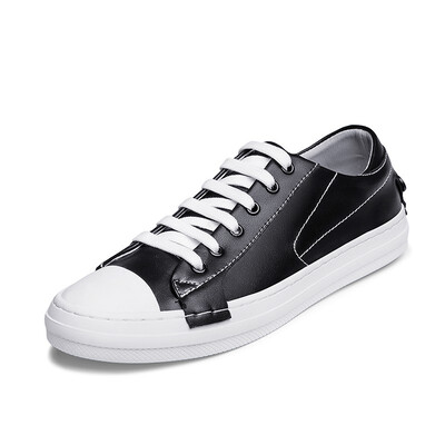 

Little white shoes male Korean version of the trend of shoes flat white shoes wild casual mens shoes