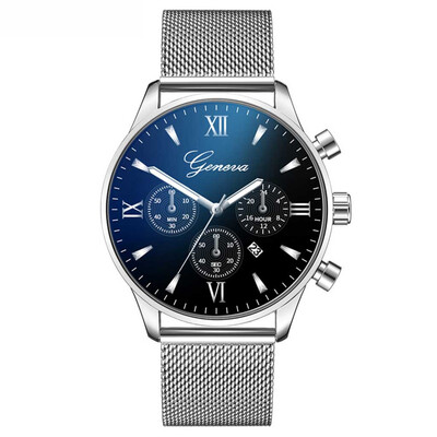

Gobestart Luxury Watches Quartz Watch Stainless Steel Dial Casual Bracele Watch