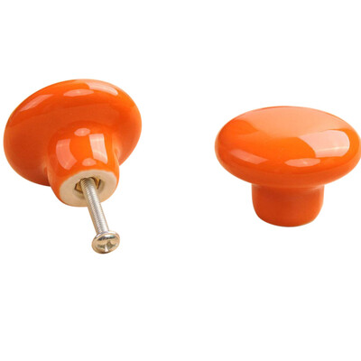 

Gobestart Candy Color Ceramic Round Cabinet Wardrobe Drawer Cupboard Knob Pull Handle