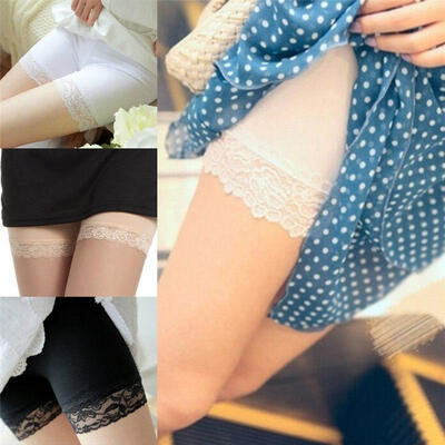 

Womens Safety Shorts Soft Lace Seamless Breathable Leggings Pants Shorts