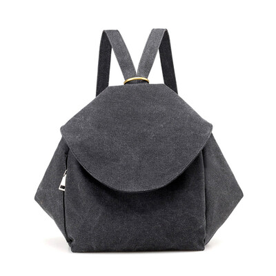 

Tailored Fashion Single Shoulder Slanted Backpack Double Shoulder Bag Canvas Leisure Bag