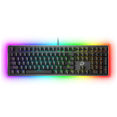 

DAREU EK925 mechanical gaming keyboard RGB independent dual zone laptop cable black