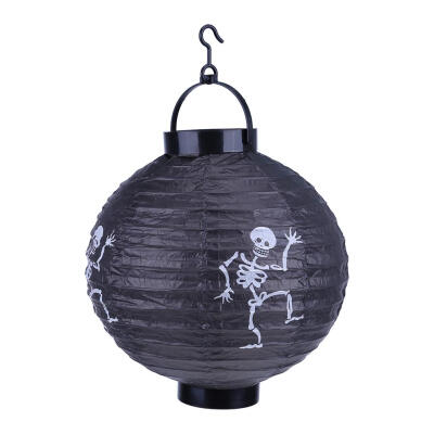 

LED Paper Pumpkin Hanging Lantern Light Lamp Halloween Party Decor