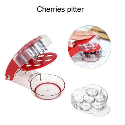 

Greensen Cheery Cherries Pitter Seed Removing Tool Home Office Travel Fruit Stone Extractor