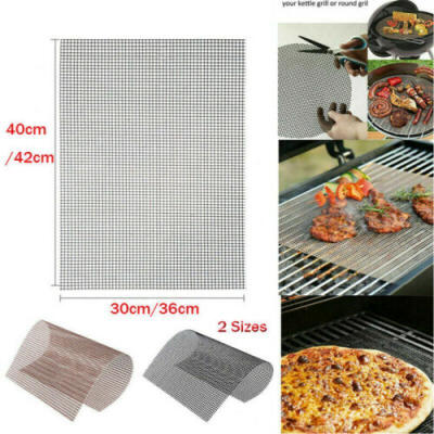 

1 PC MINTIML GRILL MAT BBQ Grill Mesh Mat Rivestimento antiaderente