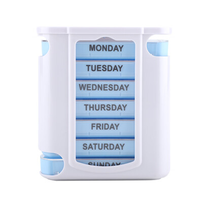 

Portable 28 Grid 7 Layers Plastic Medicine Drug Storage Box Travel Drug Storage Box 7 Layers Plastic Medicine Box