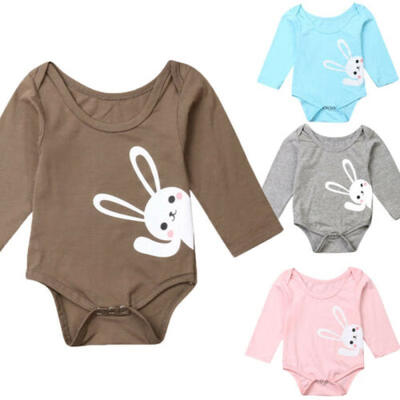 

Newborn Baby Boy Girl Unisex Cotton Romper Jumpsuit Bodysuit Clothes Set Sunsuit