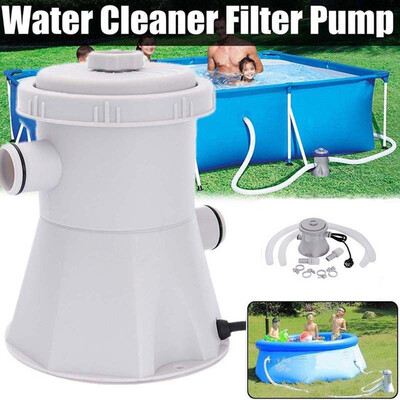 

〖Follure〗220V Electric Swimming Pool Filter Pump For Above Ground Pools Cleaning Tool UK
