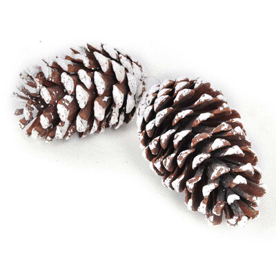 

Tailored 2pcs Christmas Pine Cones Bauble Xmas Tree Party Hanging Decoration Ornament