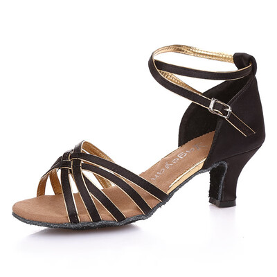 

YAGEYAN adult Latin dance shoes Latin shoes buckle with breathable square dance dance shoes modern dance shoes 4205
