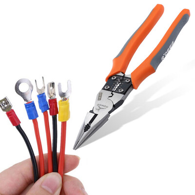 

Gobestart Multi-function Wire Cutter Wire Crimpers Engineering Ratchet Terminal