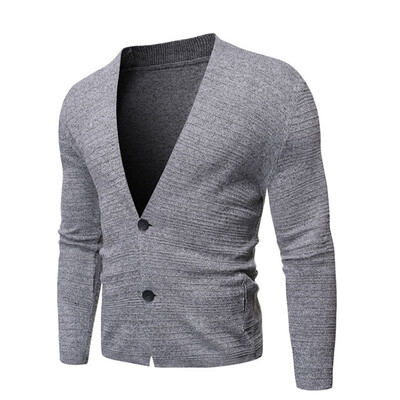 

Mens Casual Single Breasted Sweatshirt Long Sleeves Solid Pocket Slim Fit Coat