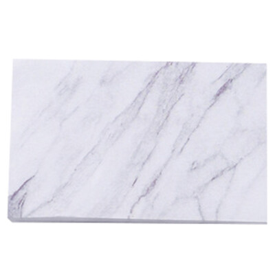 

Personality Creative Marble Texture Can Tear Small Notebook Message Notes