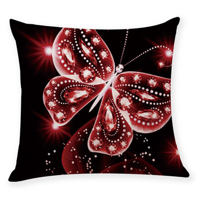 

〖Follure〗Home Decor Cushion Cover Dazzling Butterfly Throw Pillowcase Pillow Covers