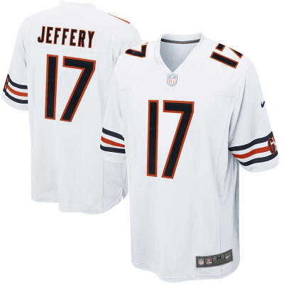 

Mens Football Jersey Chicago Bears Alshon Jeffery White Game Jersey