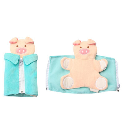 

Early Learning Cartoon Pig Model Wearing Clothes Dressing Clothes Baby Kids Educational Toy