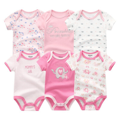 

6PCS Newest Baby Clothing Set Baby Girls Clothes Roupas de bebe Unicon Newborn Babywear Baby Boys Clothes Bodysuits Rompers
