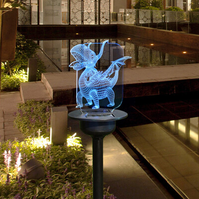 

〖Follure〗LED Solar Power Animal Lawn Lamp Garden Yard Stake Landscape Outdoor Light Decor