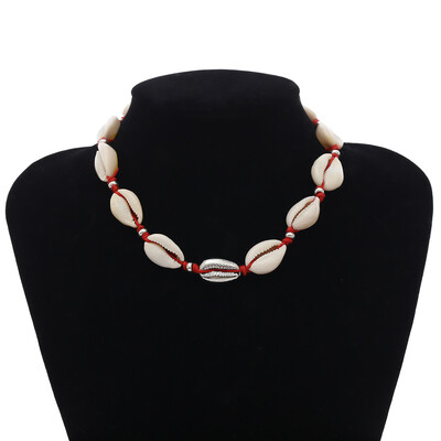 

2018 Hawaiian Sea Shell Choker Necklace Bracelet Anklet Jewelry Bohemian Turkish Gold Foot Chain For Women Collar Chocker