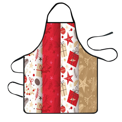 

Toponeto Christmas Decoration Waterproof Apron Kitchen Aprons Dinner Party Apron