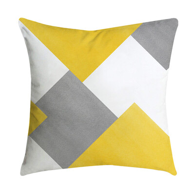 

〖Follure〗Pineapple Leaf Yellow Pillow Case Sofa Car Waist Throw Cushion Cover Home Decor