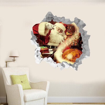 

Tailored Wall Stickers Decor Christmas Wall Sticker Home DIY Decals For Door And Window