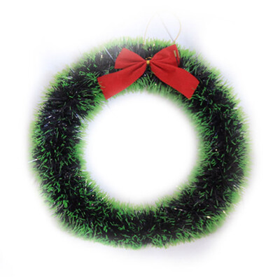 

Christmas Wreath Wire Pendant Scene Garland Window Ceiling Christmas Decoration