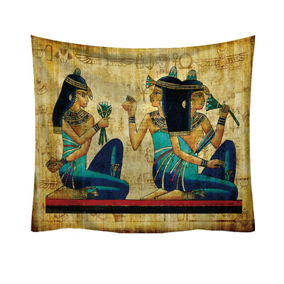 

Toponeto Fashion Tapestry Pattern Fresh Style Egypt Decorative Tapestry Home Decor