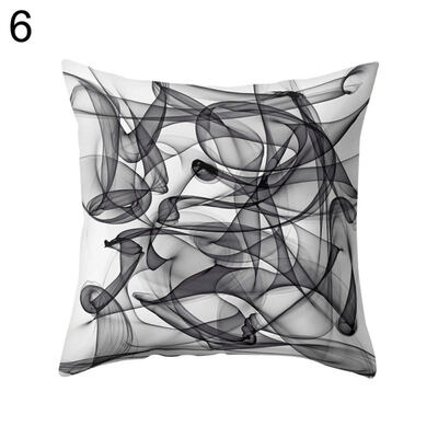 

Tulle Voile Shade Throw Pillow Case Cushion Cover Sofa Bed Car Cafe Office Decor