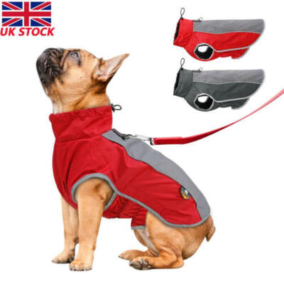 

Waterproof Small Large Pet Dog Clothes Winter Warm Padded Coat Pet Vest Jacket