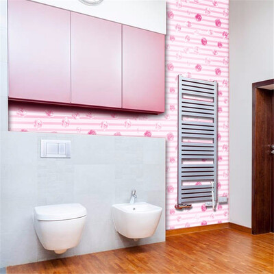 

Gobestart 3D Wall Sticker Brick Stone Rustic Effect Self-adhesive Wall Sticker Home Decor
