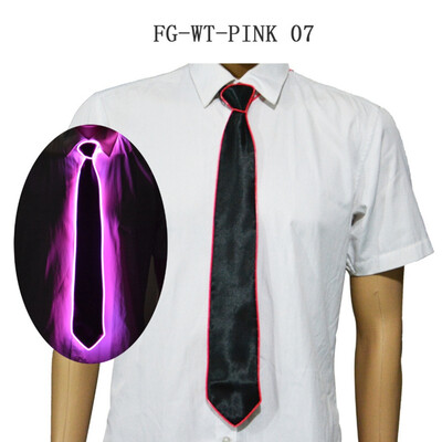 

5 Color Design Light EL Tie Light Up LED Tie Glowing Party Decoration For DJ Bar Club Cosplay Show Halloween