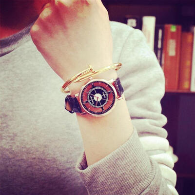

Top Brand Luxury Hollow Watches Woman Neutral Simple Design Unique Wristwatch Mens Quartz Clock Relogio Feminino Masculino F