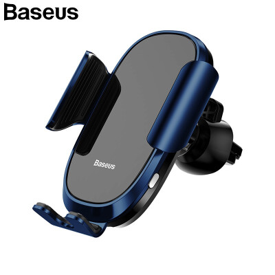 

Baseus Car Phone Holder Smart metal Mobile Phone Holder for iphone Samsung XiaoMi HuaWei Vivo Auto Air OutPut Car Phone Holder