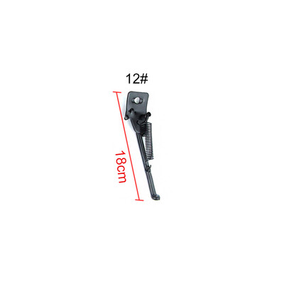 

Iron Children Bike Kickstand Black Kids Bicycle Round Mouth Side Kick Stand