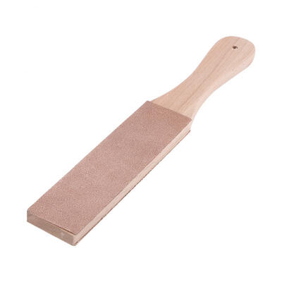 

Greensen Leather Sharpener with Wood HandleMultifunctional DIY Leather Craft Polish Sharpening Strop