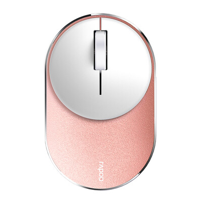 

Rapoo M600 Mini Bluetooth Multimode Wireless Mouse Bluetooth Mouse Bluetooth 30Bluetooth 40Wireless 24G Mute Mouse Rose Gold