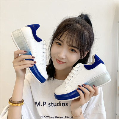 

New autumn single shoes wild student platform shoes thick bottom increased casual shoes tide M3678