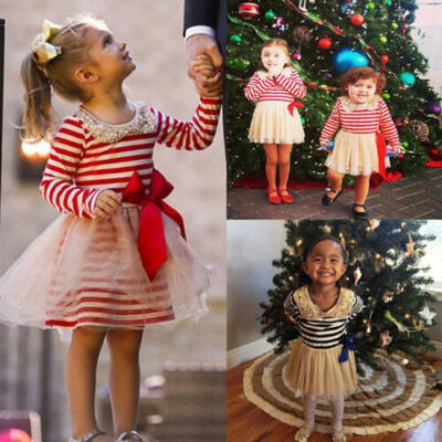 

Infant Kids Baby Girls Princess Dress Pageant Party Wedding Tutu Dress Clothes