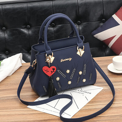

2019 summer new fashion trend handbag PU leather fashion handbags Europe&the United States big bag shoulder bag