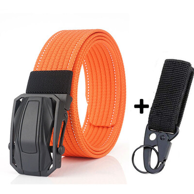 

High Quality Military Equipment Canvas Belt For Men Tactical Designer Jeans Belt Nylon Strap Sports Car Design Buckle Waist Belt