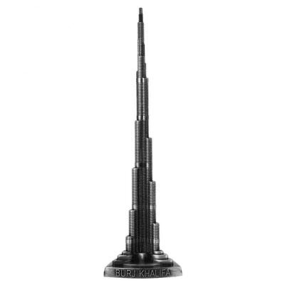 

Greensen Burj Khalifa Tower Model Alloy Miniature Dubai Tower Model Arts Craft Office Home Desktop Decor