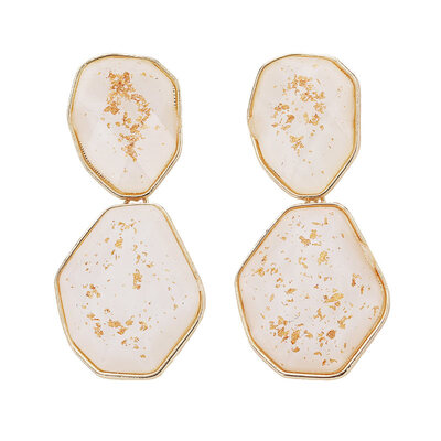 

Fashion Women Irregular Geometric Shape Statement Ear Studs Earrings Jewelry