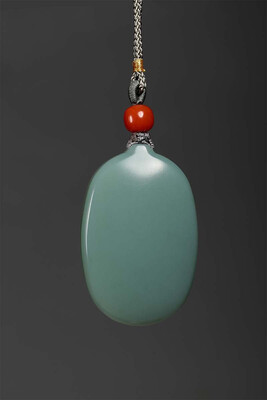 

WANYANSHAOHUA Xinjiang Hetian Biyu pendant jewelry accessories 18350-18353