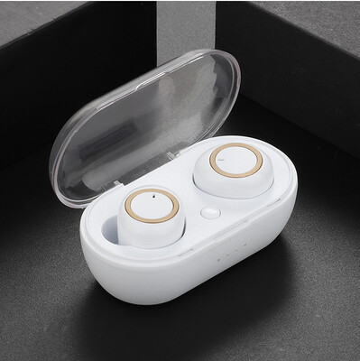 

Bluetooth 50 Wireless Headset TWS Earbuds Charger Box In Ear Stereo Headphones