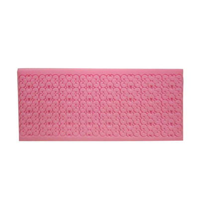 

Embossing Mat Lace Band Silicone imprint Fondant Sugar Paste Mould Cake Decorate