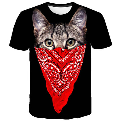 

3D Printed Men Short Sleeve Fashion T-Shirts